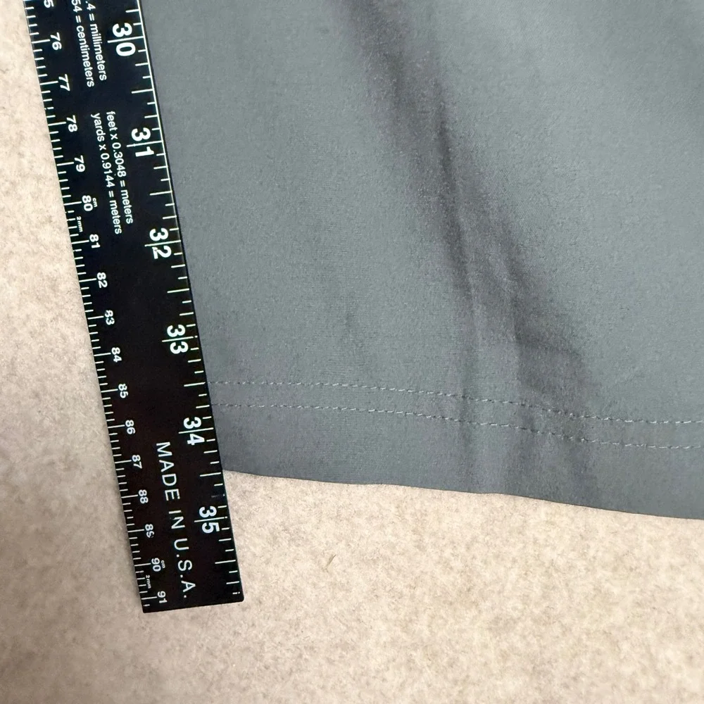 Columbia Hiking Pants 34x34 Omni-Shield Gray Outdoor Straight Leg RN69724
